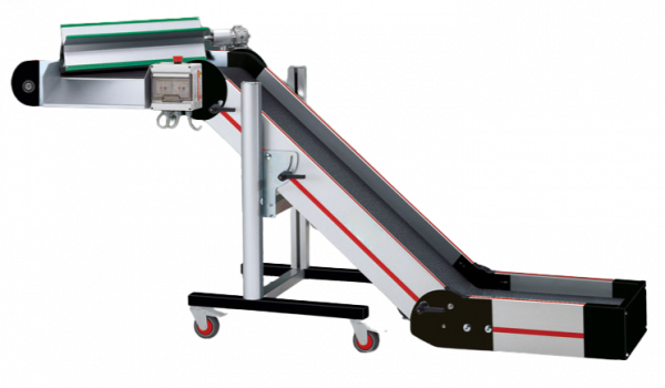 ND, NDS, NDZ & NCRS Series – Swan Neck and Angled Belt Conveyors - Image 2